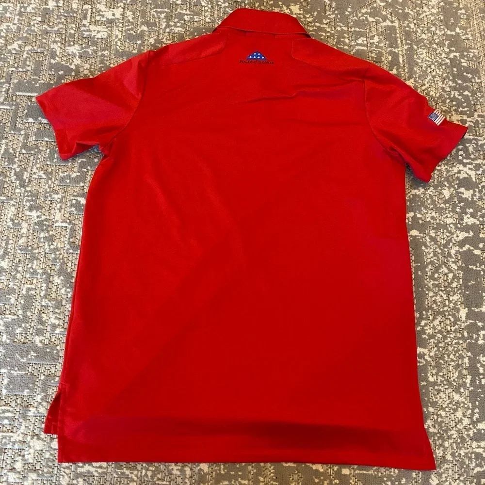 Ralph Lauren Polo Folds Of Honor Terradyne Country Club‎ Men Size Large Red
